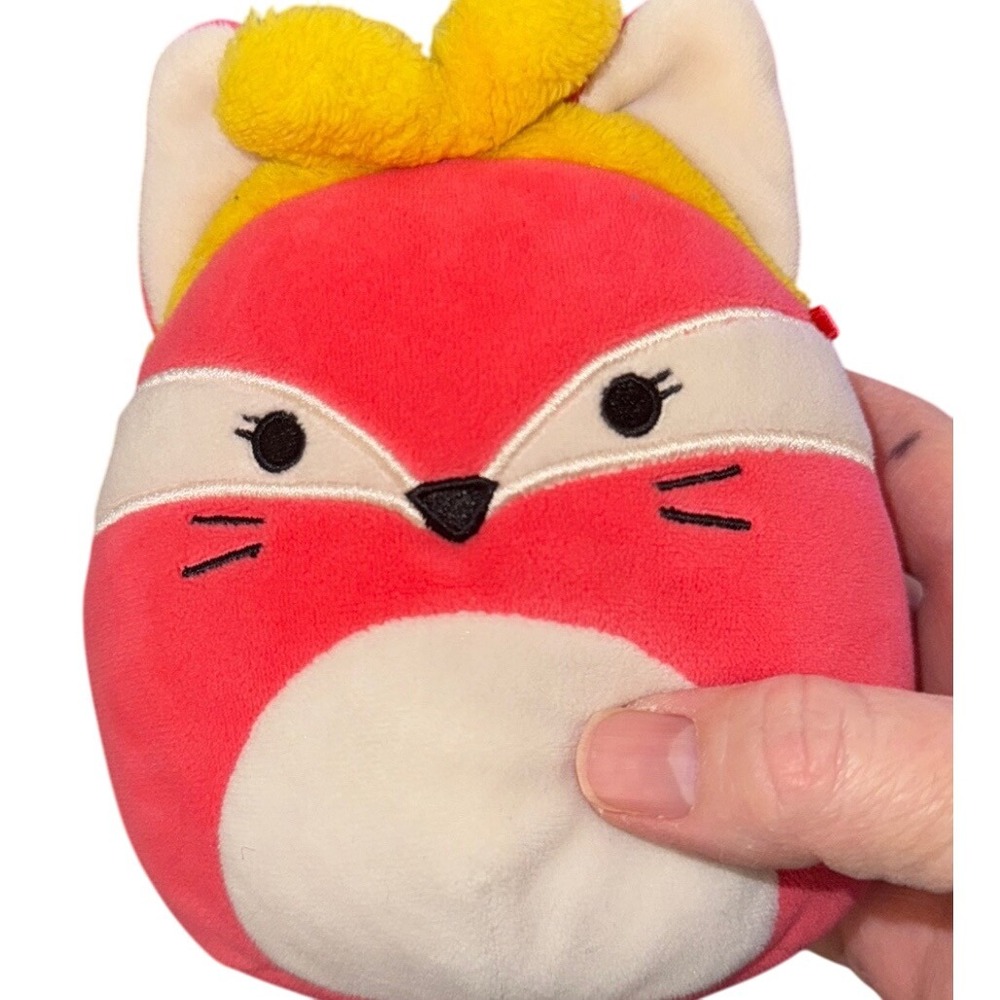 Squishmallows‎ Fifi The Fox Plush Stuffed Animal Kids Toy Pink Yellow